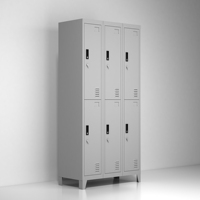 15 portes casiers de gym armoire de rangement En Acier Armoire godrej casier avec jambes