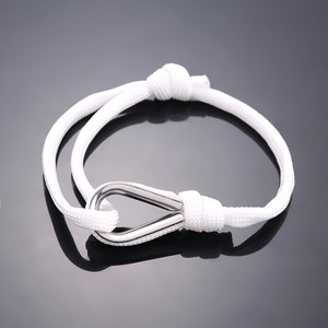 Handmade Adjustable Hook Bracelets for <b>Men</b> and Women Trendy Sailing Adventurer Rope <b>Bangles</b> - Product Image 5