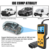 Lector de código OBD2 Pantalla digital OBDII EOBD K310 OBD Escáner Universal Plug and Play Herramientas de diagnóstico de automóviles