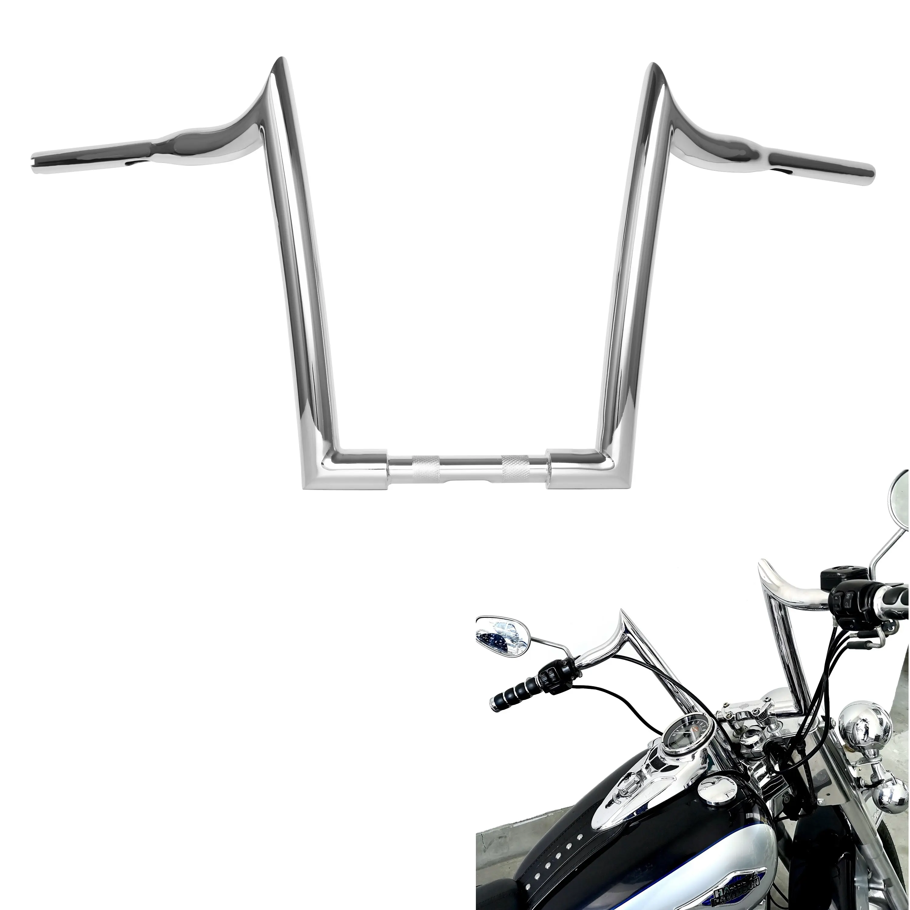 Meethook appendini scimmia solidi da 1.5 pollici per Harley Dyna, Softail, Sportster, Touring modelli parziali