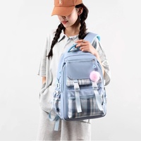 MKW5109 Mochila Escolar Personalizada para Niños, Bolsa Ligera de Viaje para Ordenador, Oxford, Impermeable, Bolsas de Libros para Niñas