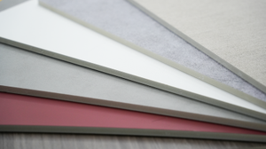 <span class=keywords><strong>Precio</strong></span> razonable, tablero de forma de Wpc resistente al agua, Partición de decoración de WPC de madera para panel de pared de grano de madera 900/1200 de - Product Image 4