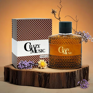 Kede 100mL Aroma de cuero de larga duración Lujoso Floral Oudh Parfum en elegante botella acanalada - Product Image 6