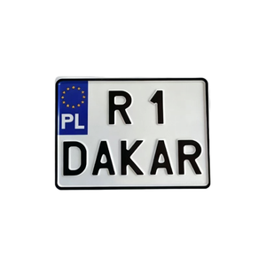 <span class=keywords><strong>Placa</strong></span> <span class=keywords><strong>de</strong></span> <span class=keywords><strong>Matrícula</strong></span> Europea para Motocicleta Estilo Alemán, <span class=keywords><strong>Placa</strong></span> <span class=keywords><strong>de</strong></span> Aluminio Grabada en Relieve OEM, Fabricante <span class=keywords><strong>de</strong></span> Placas <span class=keywords><strong>de</strong></span> <span class=keywords><strong>Matrícula</strong></span> Europeas para Vehículos - Product Image 6