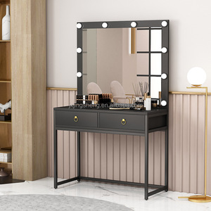 Tavolo da trucco per vanità di lusso dal design moderno con <span class=keywords><strong>gambe</strong></span> dorate - Product Image 5