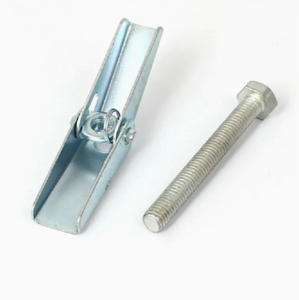 C1022 Acier au carbone et nickel Butterfly Toggle Wing Spring Anchor <span class=keywords><strong>Molly</strong></span> Bolt en tailles de vis métriques - Product Image 3