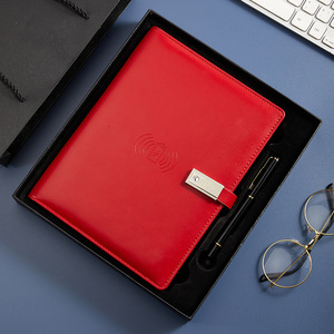 Bloc-notes de chargement sans fil pour ordinateur portable A5 avec câble et batterie externe - Product Image 4