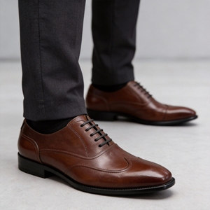 <span class=keywords><strong>Scarpe</strong></span> Invernali da <span class=keywords><strong>Uomo</strong></span> Cacatua, Eleganti con Tacco Spesso, Formali da Ufficio <span class=keywords><strong>in</strong></span> Vera Pelle Traspirante con Suola <span class=keywords><strong>in</strong></span> <span class=keywords><strong>Gomma</strong></span> - Product Image 5