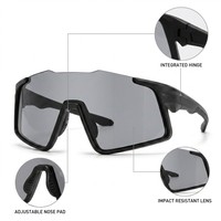 Lunettes de sport, lunettes de cyclisme, lunettes de soleil pour hommes et femmes, lunettes de soleil pour le cyclisme en plein air