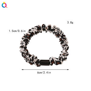 Coleteros de satén ajustados para mujer, lazos para el pelo, coletero - Product Image 4