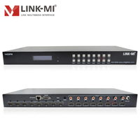 Conmutador de Matriz HDMI 4K60Hz 8x8, 8 Entradas y 8 Salidas con 8x SPDIF Audio, Control Remoto IR, RS232 y Interfaz Web