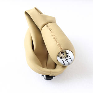 Pommeau de levier de vitesse de voiture en plastique beige, 5 6 vitesses, ergonomique, pour véhicules Renault - Product Image 4