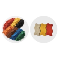 Teinture en oxyde de fer jaune, colorant, pour briques