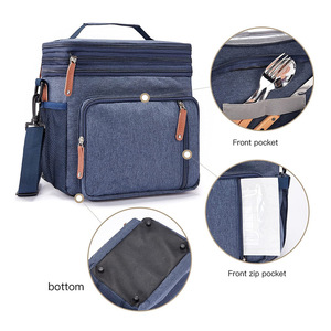 Bolsa Térmica para Picnic Personalizada con Logotipo OEM, Aislada, Portátil, con Múltiples Bolsillos, 100% Impermeable - Product Image 3