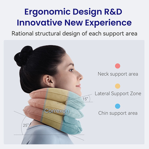 3중 레이어 풍선형 경추 견인 헤드 서포트 (재활 치료, 가정 및 사무실용, 안정적인 품질, 국제 시장) - Product Image 5