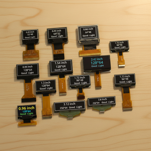 หน้าจอ OLED สีเต็มรูปแบบขนาด 1.27 นิ้ว 128x96 โมดูลหน้าจอ OLED ขนาดเล็ก 65K 30 พิน RGB SSD1351 <span class=keywords><strong>3</strong></span>-/4-wire SPI I2C AMOLED - Product Image 5