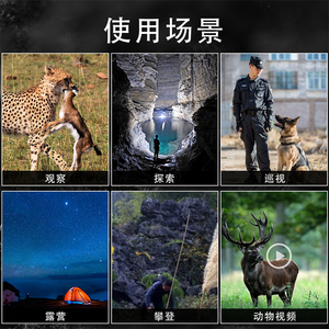 Lunettes de vision nocturne infrarouge tactiques montées sur la tête d'usine NV8160 - Product Image 6