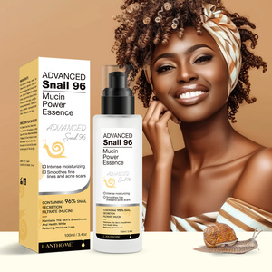 Essence de puissance à la mucine d'<span class=keywords><strong>escargot</strong></span> 96% - Hydratation intense, réparation des peaux abîmées, atténuation des cicatrices d'acné, éclaircissement, anti-âge - Sérum à la bave d'<span class=keywords><strong>escargot</strong></span> - Product Image 2