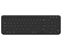 97 Touches 2.4Ghz BT Round Key Cap Quiet Typing Clavier d'ordinateur sans fil Teclado + 3 D Gaming Mouse Combo Set