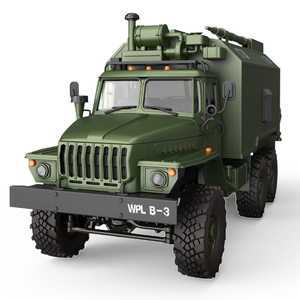 WPL B36 1:16 2.4G 6WD <span class=keywords><strong>URAL</strong></span> <span class=keywords><strong>4320</strong></span> camion 6*6 Union soviétique camion armé escalade RTR - Product Image 4