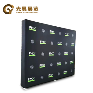 Tùy chỉnh khung nhôm LED Đèn nền pop-up hiển thị đứng nền tùy chỉnh kích thước logo quảng cáo nền ánh sáng hộp một cách nhanh chóng - Product Image 1