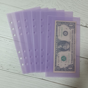 Nhà Máy Bán buôn A5 A6 A7 <span class=keywords><strong>PP</strong></span> không thấm nước xách tay mini phong bì hệ thống ví túi tiền mặt phong bì ngân sách ví - Product Image 2