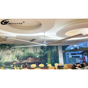 <span class=keywords><strong>Ventilador</strong></span> de Techo Industrial WYDS-AS6120M CO de 20 Pies, Bajo Nivel de Ruido, Flujo Axial Eléctrico, Ventilación y Refrigeración HVLS - Product Image 3