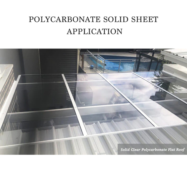 Modern Industrial Durable Eco-Friendly 1mm-3mm Polycarbonate Solid Sheet Clear Plastic Roofing Greenhouses UV Protection 10 Year