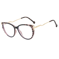 Lunettes de lecture anti-lumière bleue tendance 2026 pour femme, motif léopard, optique simple et raffinée, lunettes décoratives de haute qualité
