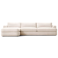 Canapés modernes de haute qualité pour intérieur, canapé de luxe pour salon, structure en bois massif, taille personnalisable, style pour immeuble de bureaux