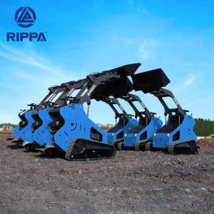 Prezzo a buon mercato <span class=keywords><strong>Mini</strong></span> produttore di Skidsteer piccoli caricatori reclute agente compatti caricatori cingolati con secchio - Product Image 1