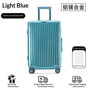 Valise de <span class=keywords><strong>cabine</strong></span> pour voyages d'affaires, valise rigide imperméable, cadre en aluminium, valise à roulettes, OEM, ensembles de bagages pour hommes - Product Image 5