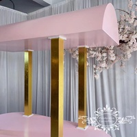 Décorations de fête prénatale et d'anniversaire, chariot à bonbons