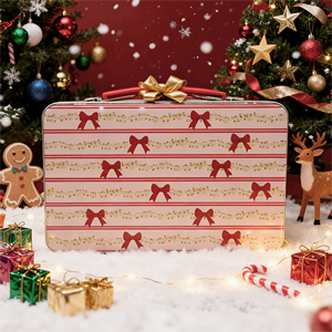 Vali hình kẹo sô cô la bao bì hộp sắt vali phổ bao bì hộp - Product Image 1