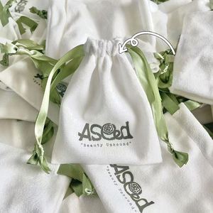 Wholesale Small Moq Velvet <b>Drawstring</b> <b>Pouch</b> Recyclable <b>Drawstring</b> Velvet Jewelry Gift Packaging <b>Pouch</b> Bag - Product Image 2