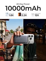 LISEN 2026 Nouveau Chargeur Magnétique Sans Fil Qi2 15W, Batterie Externe Portable 10000mAh à Charge Rapide pour iPhone 17 Pro Max