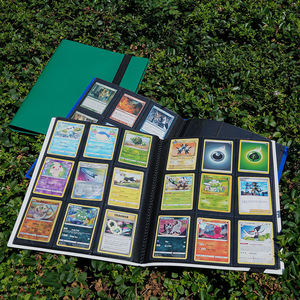 Porte-documents couleur personnalisée, porte-cartes PP, classeur 7 pouces sans fermeture, design moderne pour cartes de collection - Product Image 1