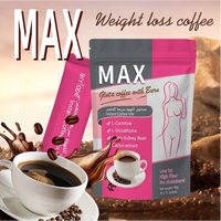 Poudre de café en marque blanche, complément alimentaire pour la gestion du poids, emballage personnalisable pour le bien-être des adultes