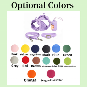 <strong>2026</strong> Hot Sale Waterproof Adjustable Luxury Custom <strong>Pet</strong> Dog <strong>Collar</strong> Leash Harness Set - Product Image 5