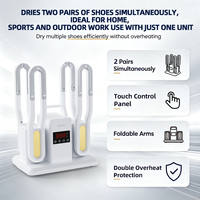 Sèche-chaussures électrique intelligent Chauffe-bottes avec désodorisant Déshumidificateur de chaleur Sèche-chaussures électrique Déshumidifier l'ozone Casque Sèche-ski