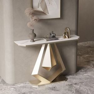 <span class=keywords><strong>Tavolo</strong></span> Console di Tendenza, Stile Italiano Moderno e Lussuoso, <span class=keywords><strong>Tavolo</strong></span> d'Ingresso <span class=keywords><strong>ad</strong></span> <span class=keywords><strong>Angolo</strong></span>, Arredamento per Soggiorno - Product Image 1