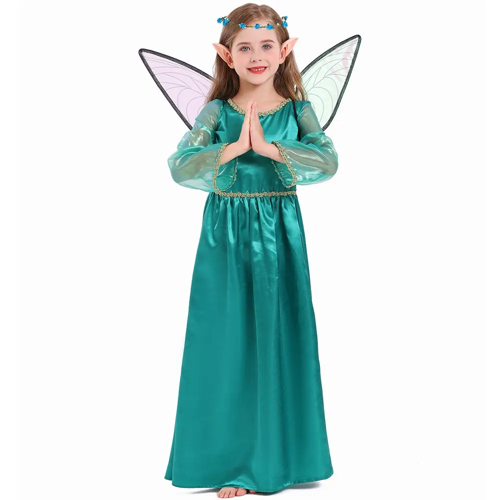 sachin and babi light blue dress HODBLKT 8PCS Women Elf Costume Renaissance Traditional Irish Dress Fairy  Costume Halloween Medieval Dress mit Headpiece and Elf Ears (Green and  Black, X-Small) : Clothing, Shoes & Jewelry main image 1