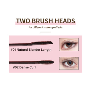 Mascara Super Stay Vegan 3D en fibres de soie, deux brosses, <span class=keywords><strong>film</strong></span> intelligent formant, imperméable, résistant à la transpiration, soin des cils - Product Image 3