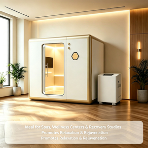 Capsule d'oxygène haute pression professionnelle à coque rigide avec système de refroidissement pour thérapie à domicile et éclairage d'ambiance à haute concentration d'oxygène - Product Image 6