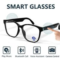 Lunettes de soleil intelligentes LIGE Fashion AI avec assistant vocal, appels, lecture de musique, contrôle de la caméra pour hommes et femmes