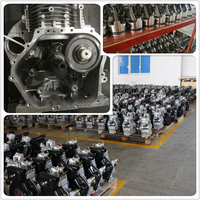 Usine portable de haute qualité à bas prix haute efficacité 3kw 5kw/5kva 6kw 7kw 8kw 10kw générateur diesel ouvert à refroidissement par air