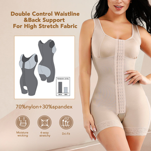 Hexin Full Body Shaper De Mujer Vente en gros Gaine Shaper Colombianas Bodys Bbl Butt Lift Shorts Shapewear - Product Image 3