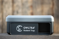 [Owltra] Produit de lutte antiparasitaire pour l'intérieur et l'extérieur, piège à souris et à rats à haute tension, piège électronique pour rongeurs pour entrepôt