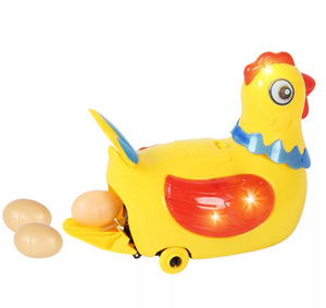 Peut marcher pondre des œufs chanter enfants cadeau de vacances <span class=keywords><strong>puzzle</strong></span> électrique coq jouet en plastique - Product Image 3