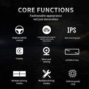 Pour Buick Envision 2014-2021, tableau de bord numérique LCD, panneau de tableau de bord, GPS, <span class=keywords><strong>compteur</strong></span> de vitesse, cockpit virtuel, tachymètre, odomètre - Product Image 3